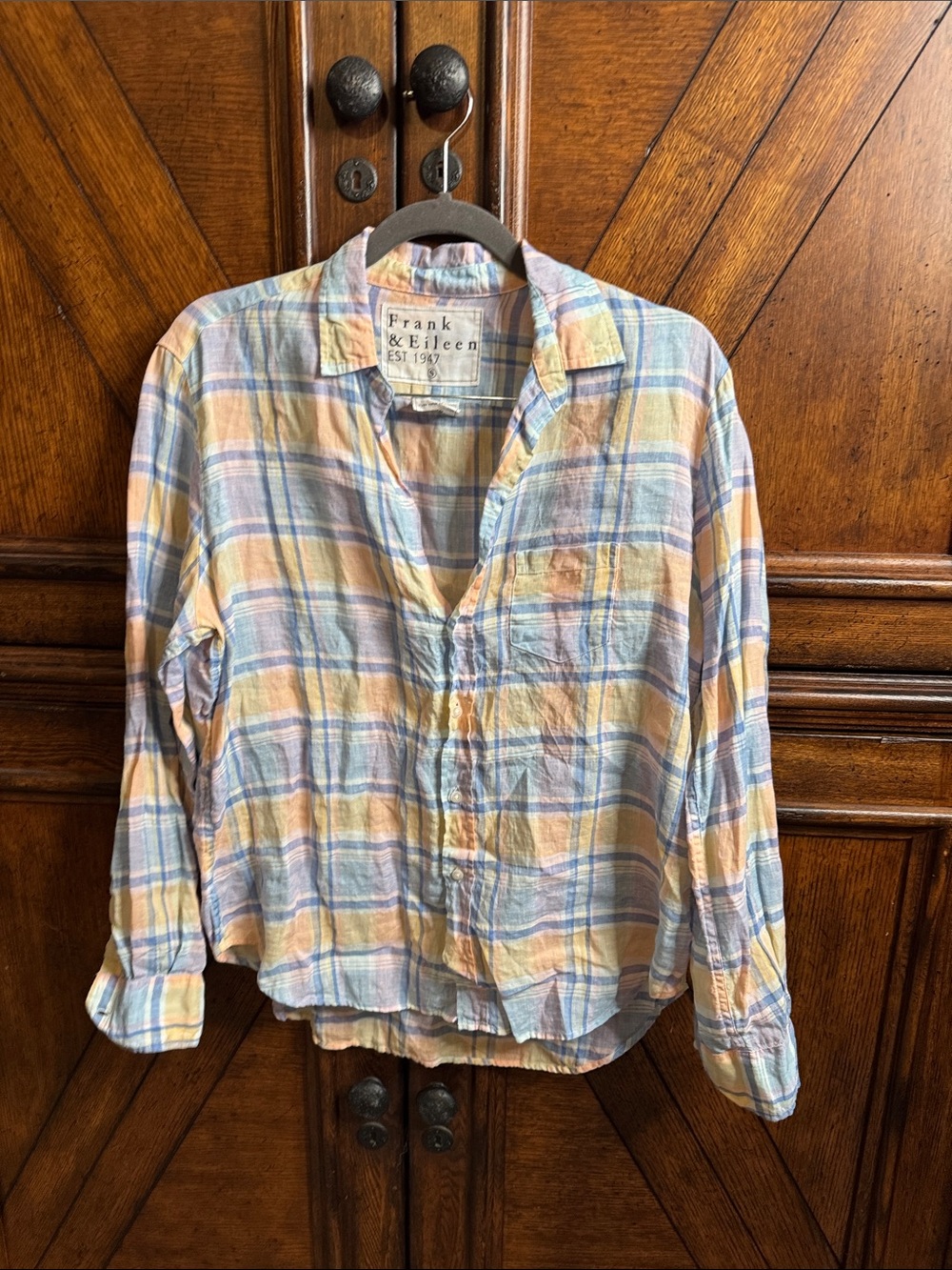 Frank & Eileen linen Eileen Shirt S